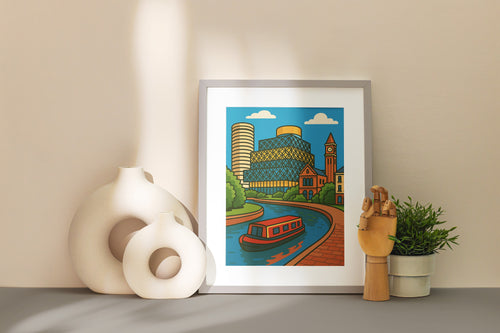 Birmingham Cartoon Print