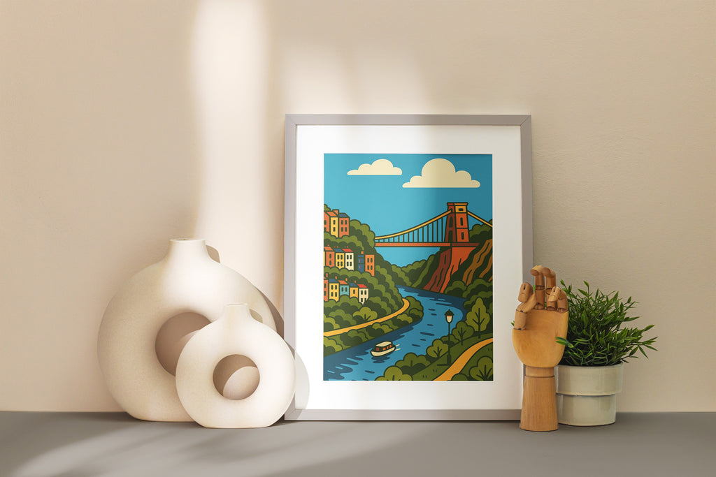 Bristol Cartoon Print