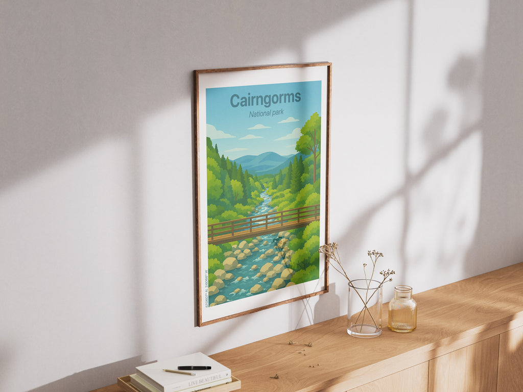 Cairngorms Summer Print