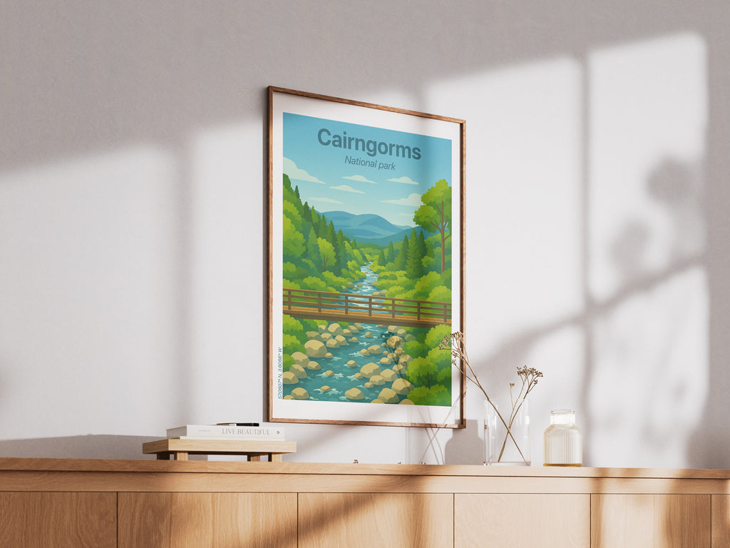 Cairngorms Summer Print