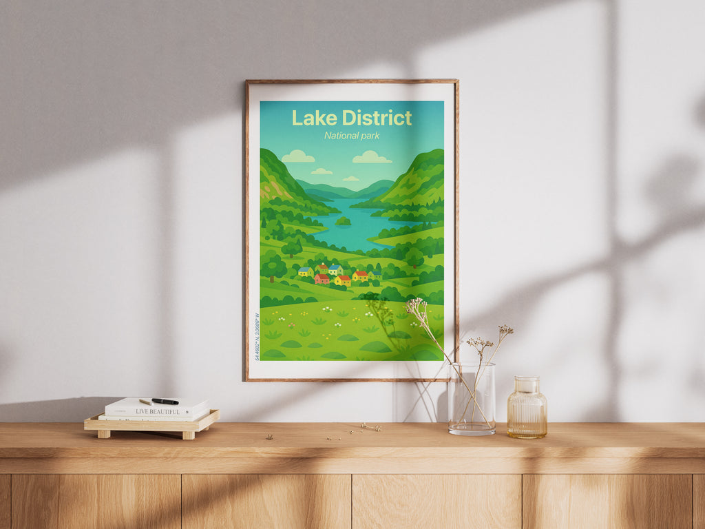 Lake District Summer Print