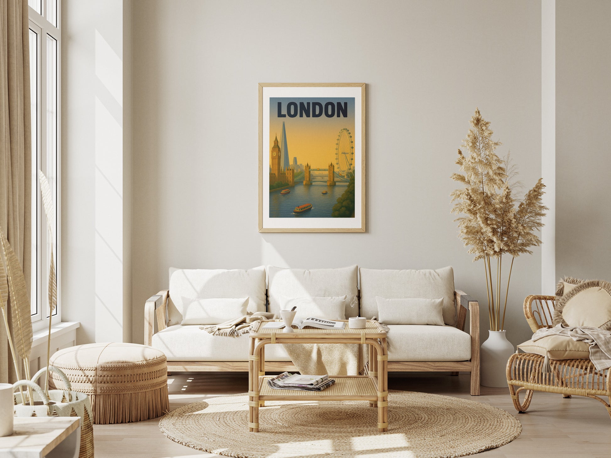 London Landmarks Illustration
