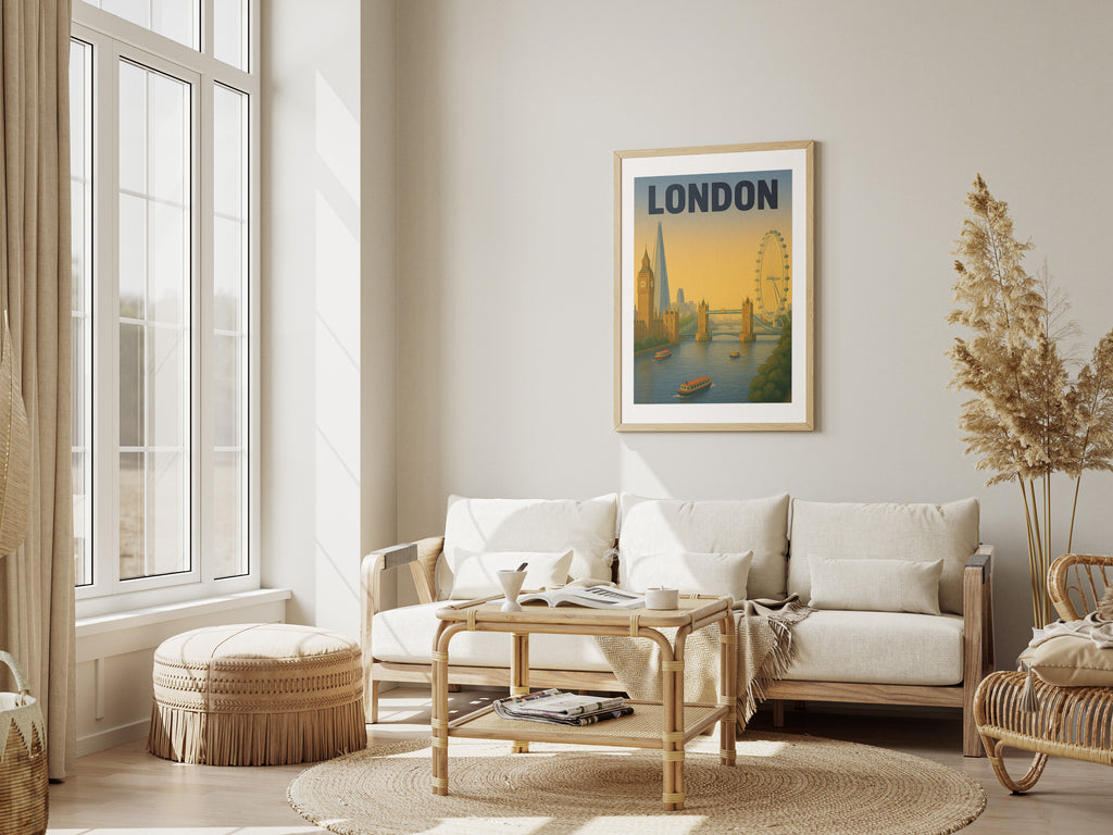 London Landmarks Illustration