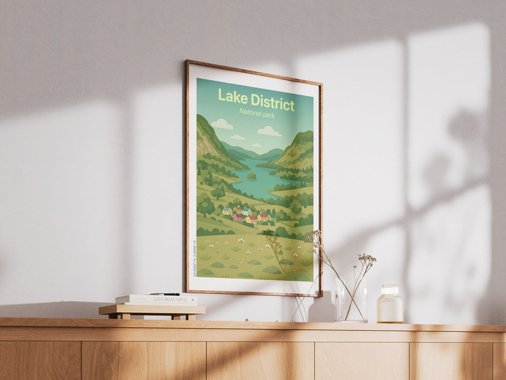 Lake District Summer Print
