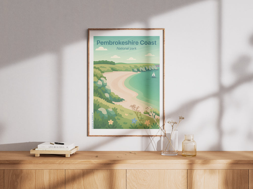 Pembrokeshire Coast Summer Print