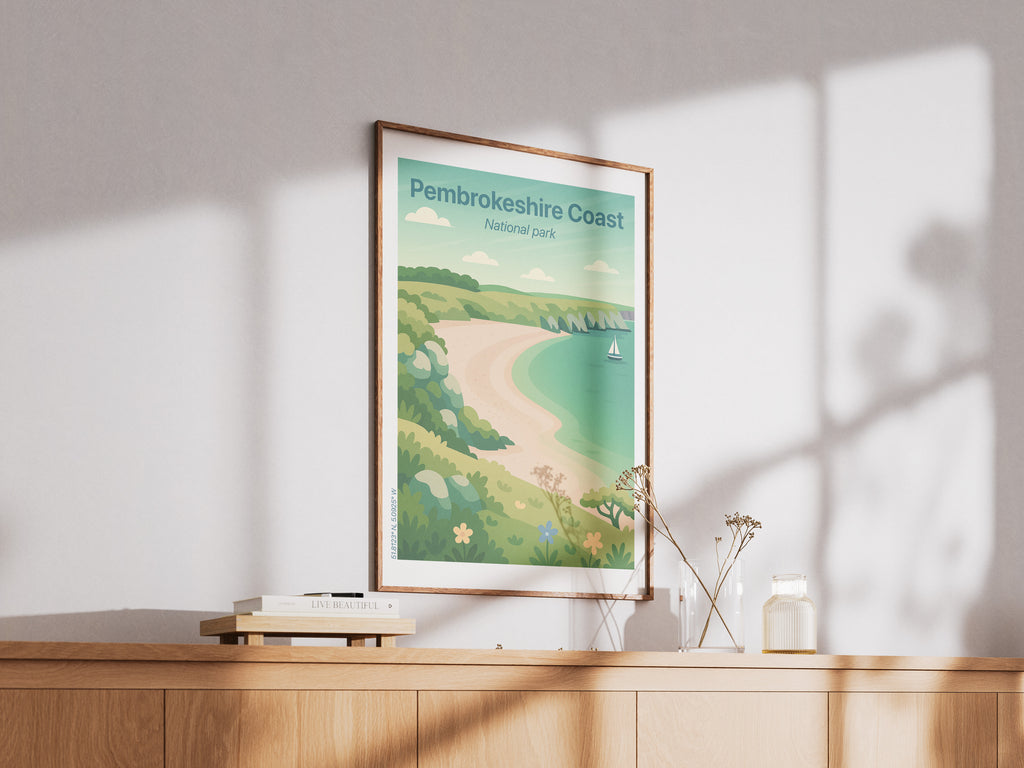 Pembrokeshire Coast Summer Print