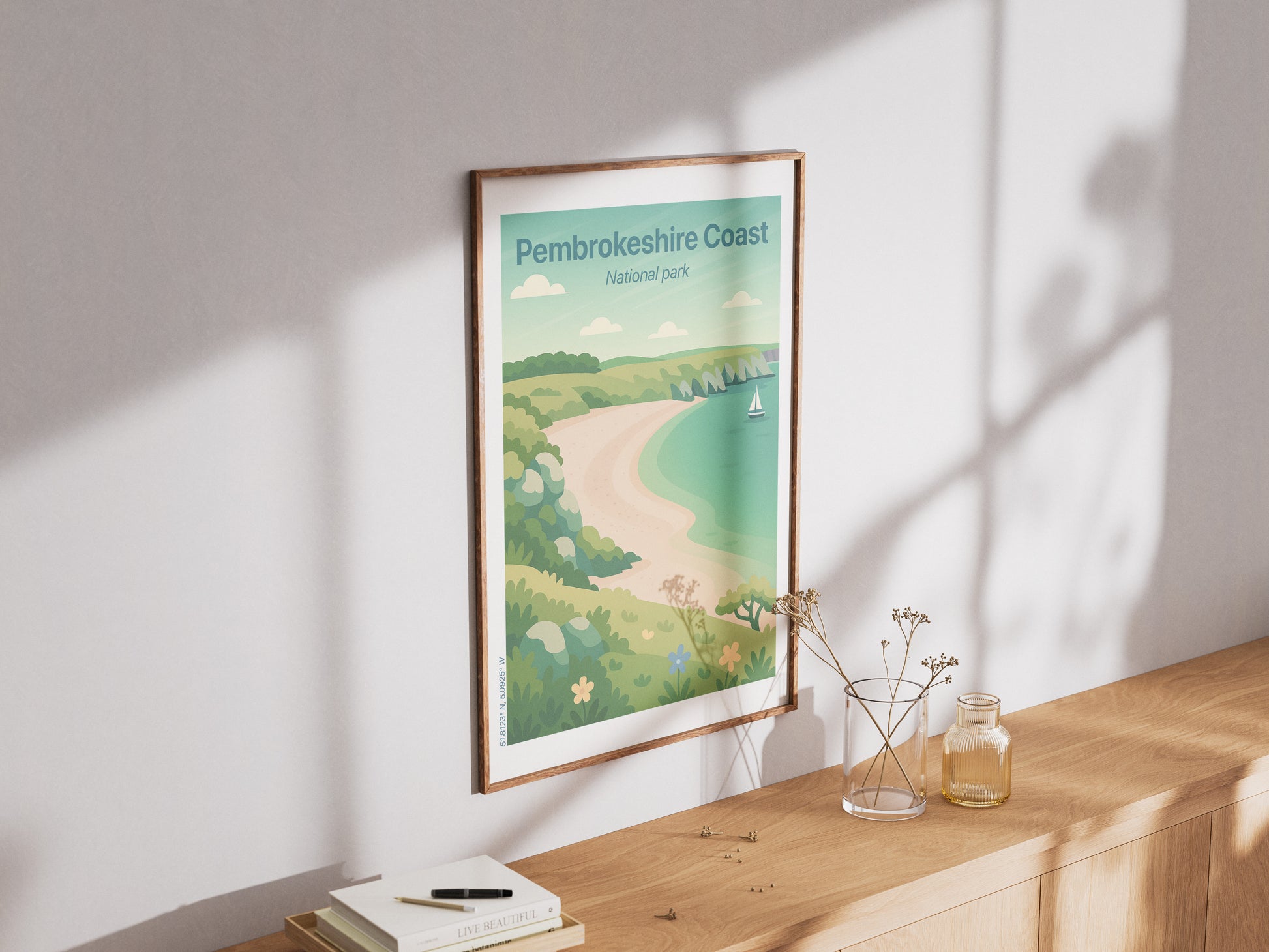 Pembrokeshire Coast Summer Print