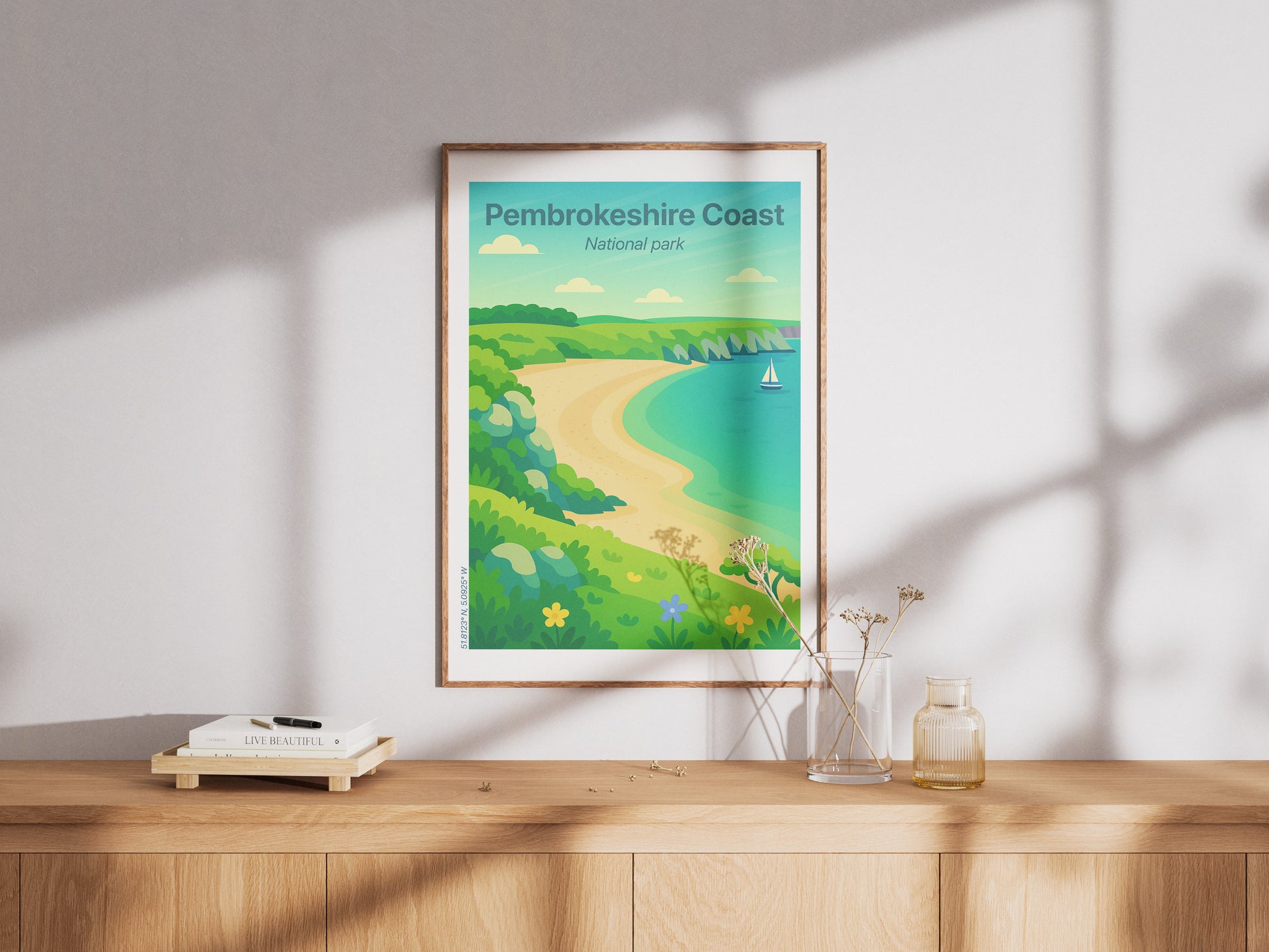 Pembrokeshire Coast Summer Print