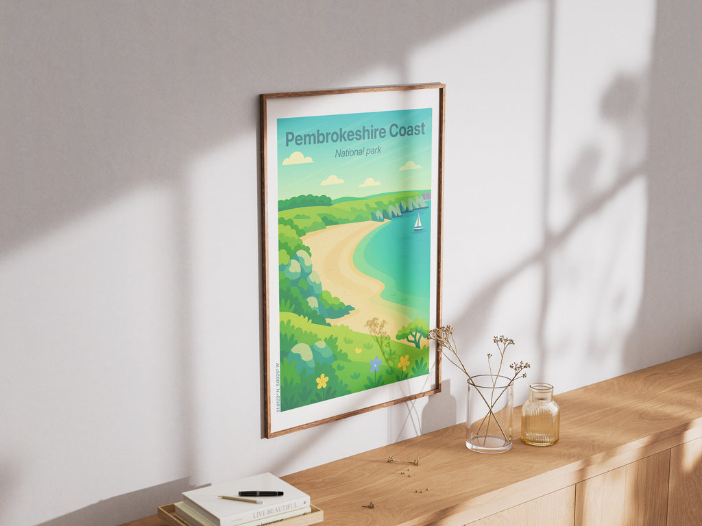 Pembrokeshire Coast Summer Print