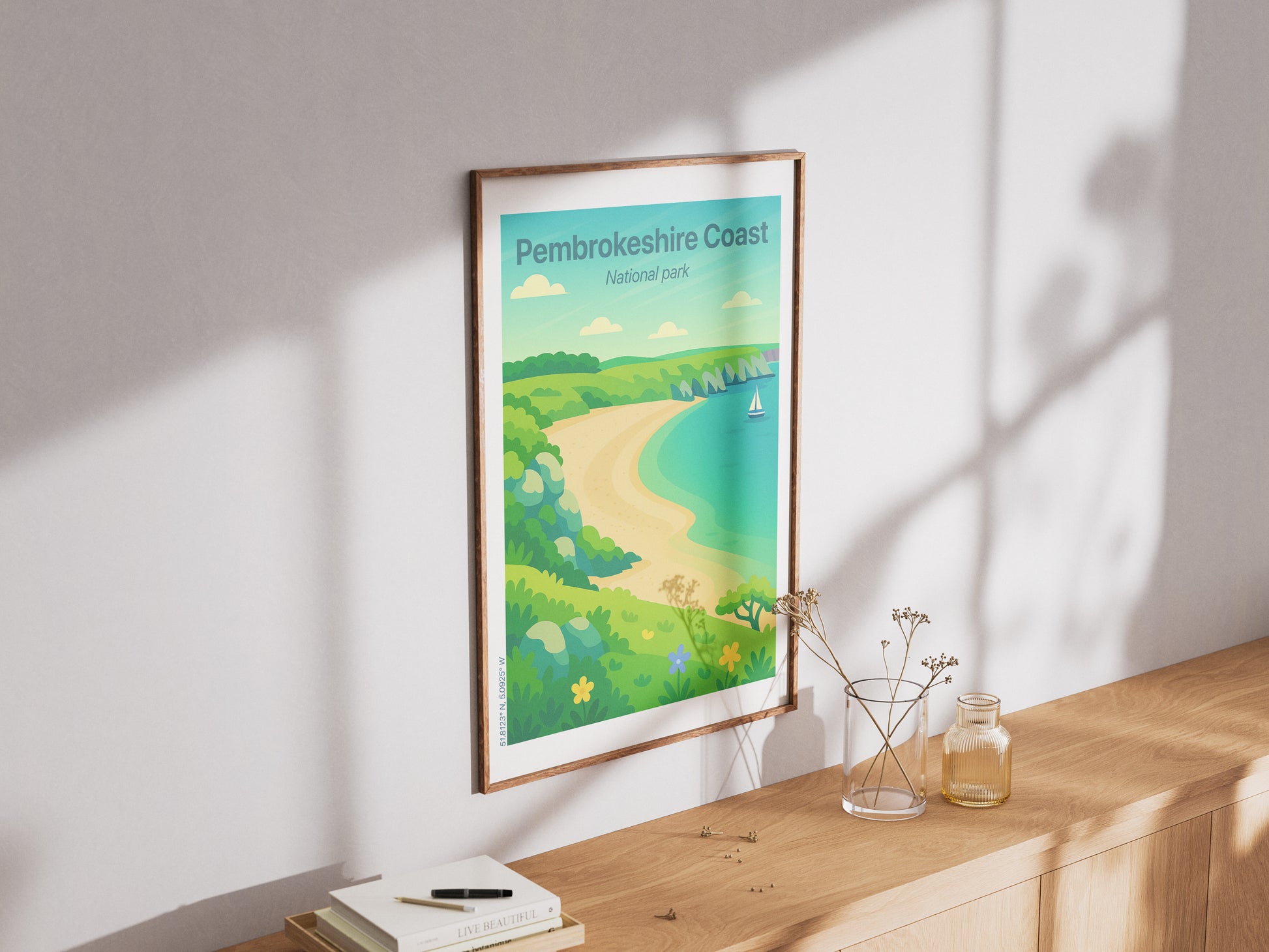 Pembrokeshire Coast Summer Print