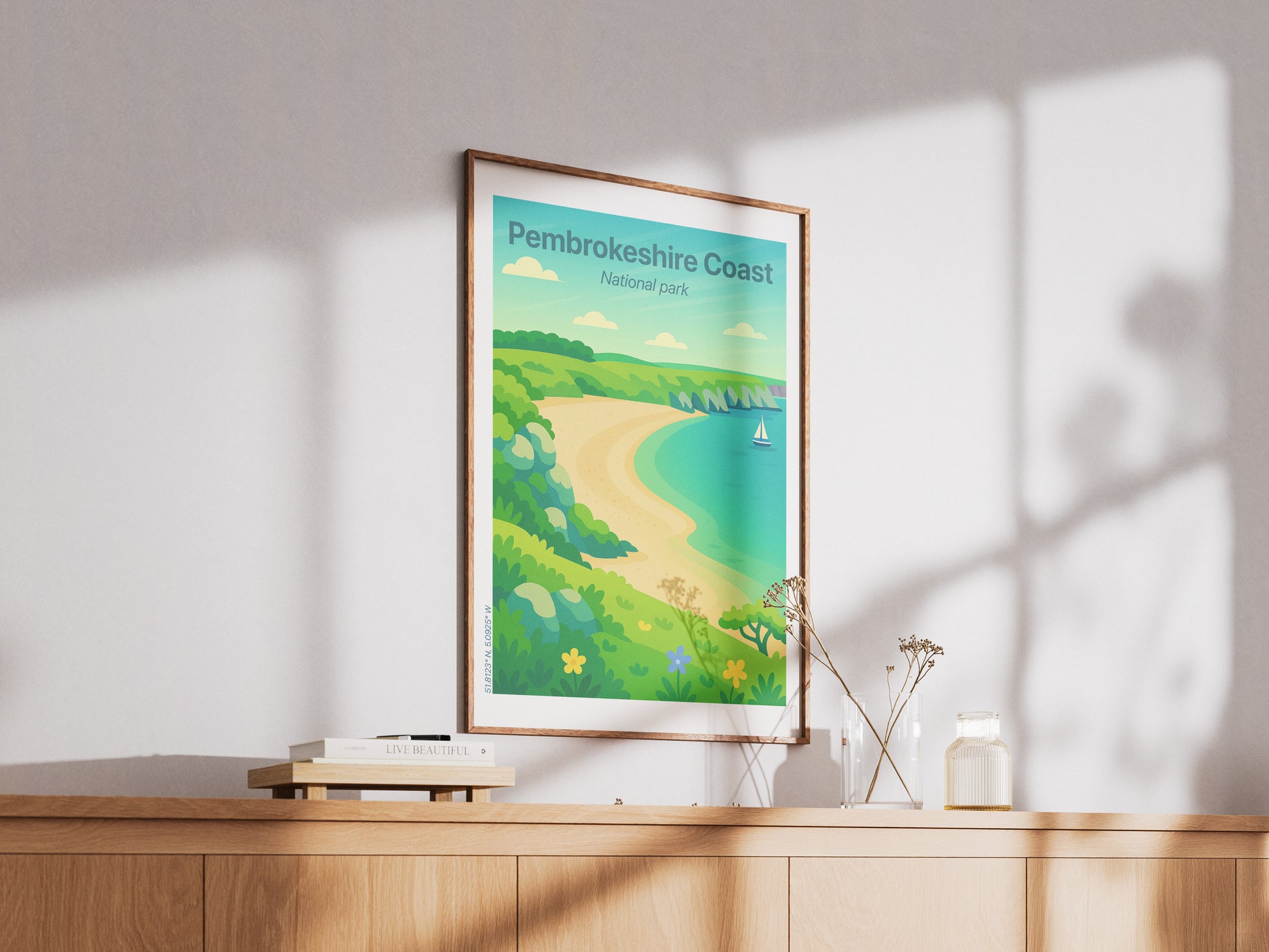 Pembrokeshire Coast Summer Print