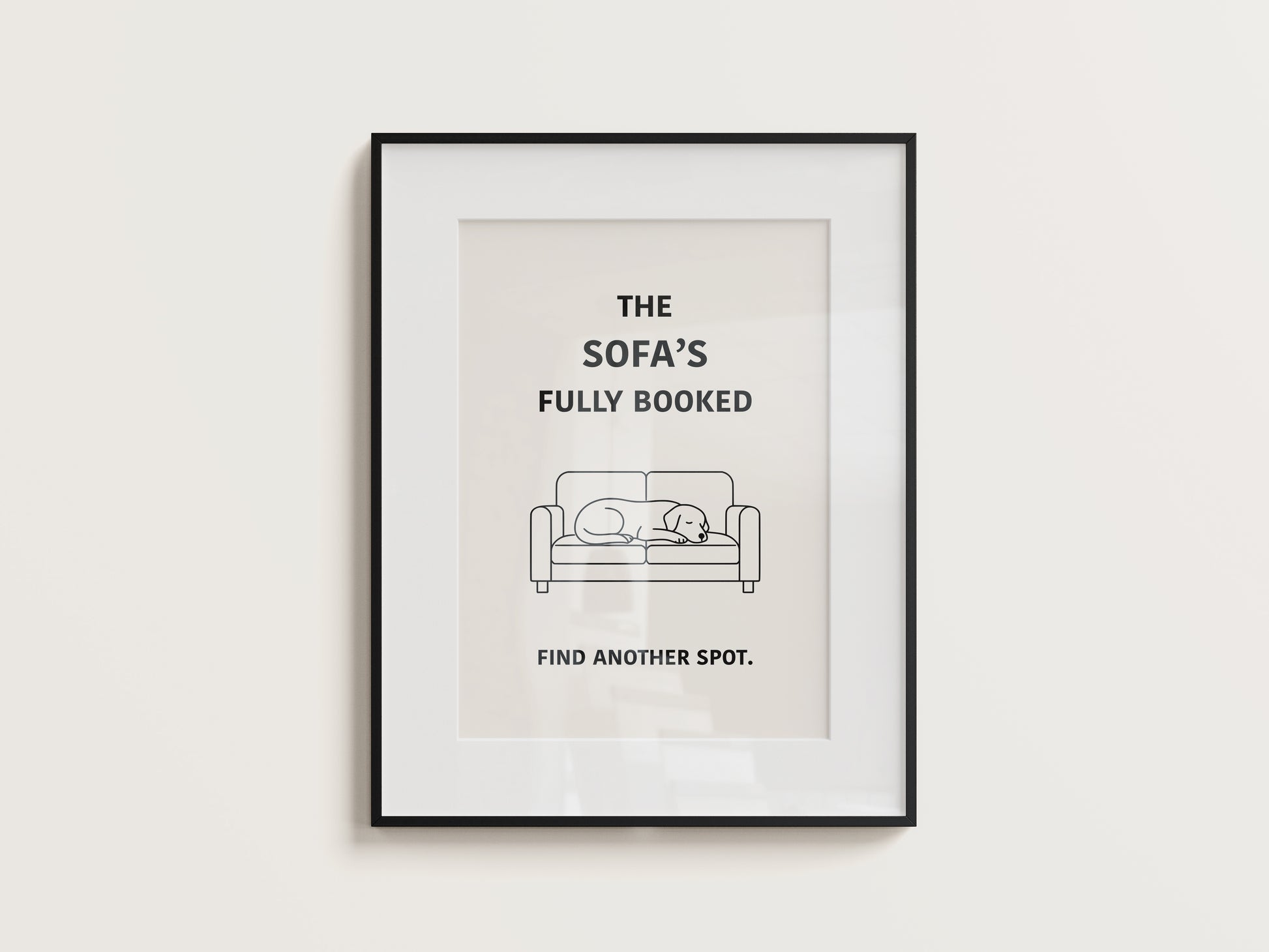 The Sofa's Fully Booked